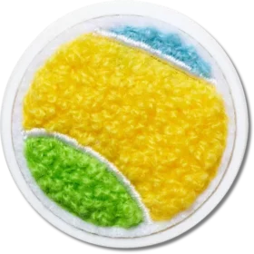Fuzzy Tennis Ball Jibbitz™ bedels