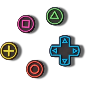 Game Controller 5-pack Jibbitz bedels
