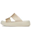 Getaway Platform H-Strap Sandalen “White Brown”