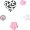 Girly Icon 5-pack Jibbitz bedels