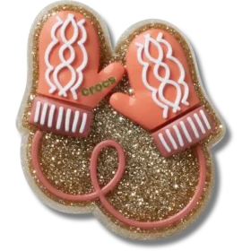 Glitter Pink Mittens Jibbitz™ bedels