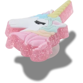 Glitter Unicorn Jibbitz™ bedels