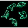 Glow-in-the-dark Dino 5-pack Jibbitz-schoenbedels