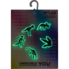 Glow-in-the-dark Dino 5-pack Jibbitz-schoenbedels