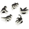 Glow-in-the-dark Dino 5-pack Jibbitz-schoenbedels
