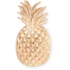 Gouden ananas Jibbitz-schoenbedel