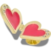 Gouden Bubble Locket Heart Jibbitz™-bedels