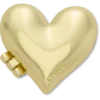 Gouden Bubble Locket Heart Jibbitz™-bedels