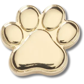 Gouden Dog Paw Jibbitz™-bedels