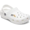 Gouden en zilveren Zipper Jibbitz™-bedels