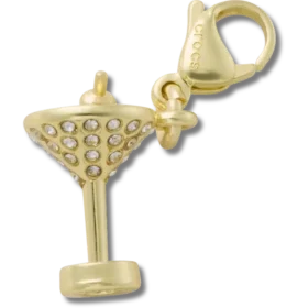 Gouden Martini-bedeltje Jibbitz™-bedeltje