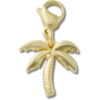 Gouden palmboom-bedeltje Jibbitz™-bedeltje