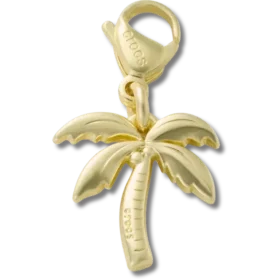 Gouden palmboom-bedeltje Jibbitz™-bedeltje