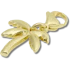 Gouden palmboom-bedeltje Jibbitz™-bedeltje