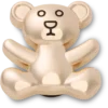 Gouden Teddybeer Jibbitz-schoenbedel