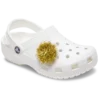 Gouden tinselpompon Jibbitz™-bedels
