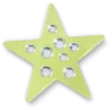 Groene Gem Star Jibbitz™-bedels