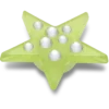 Groene Gem Star Jibbitz™-bedels