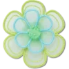 Groene Jibbitz bedels met bloem van gaas