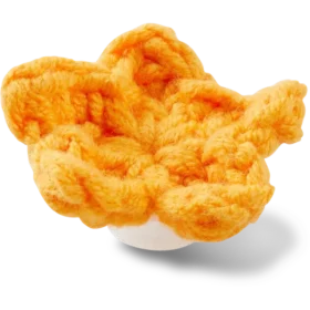 Handgehaakte oranje ster Jibbitz™-bedels