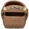 Handgemaakte Clog met bloemenketting