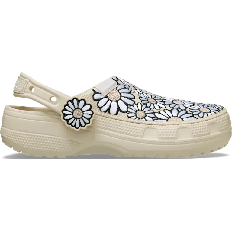 Handgemaakte Daisy-Clog Handgemaakte Daisy-Clog