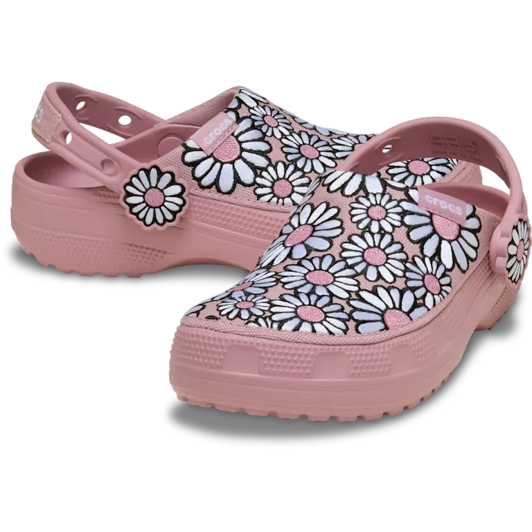 Handgemaakte Daisy-Clog Handgemaakte Daisy-Clog