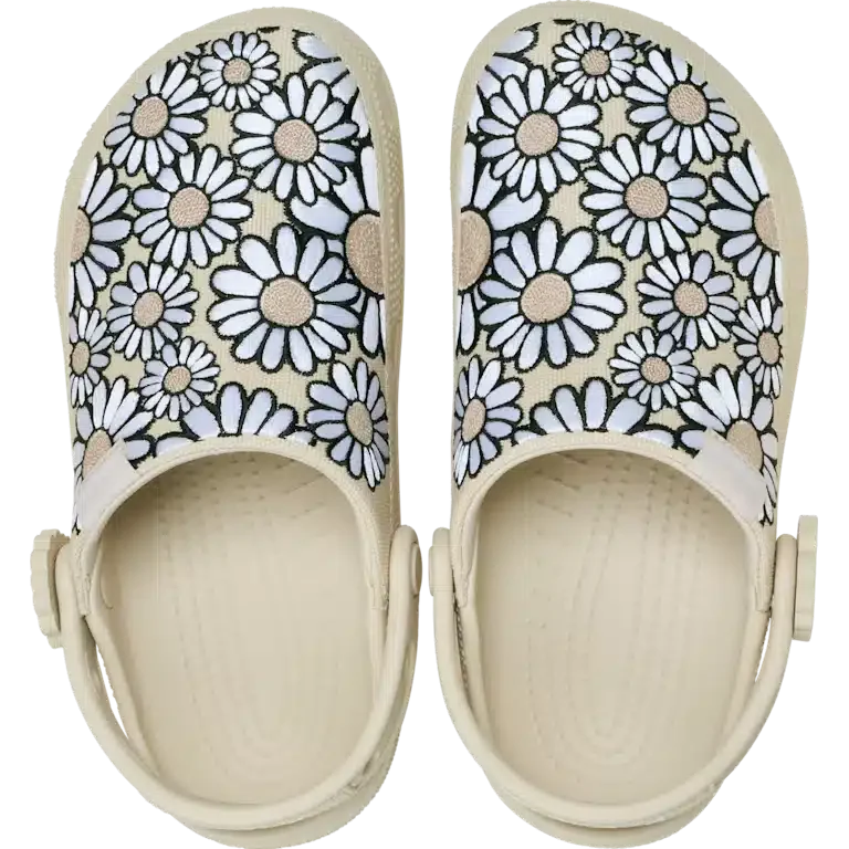 Handgemaakte Daisy-Clog Handgemaakte Daisy-Clog