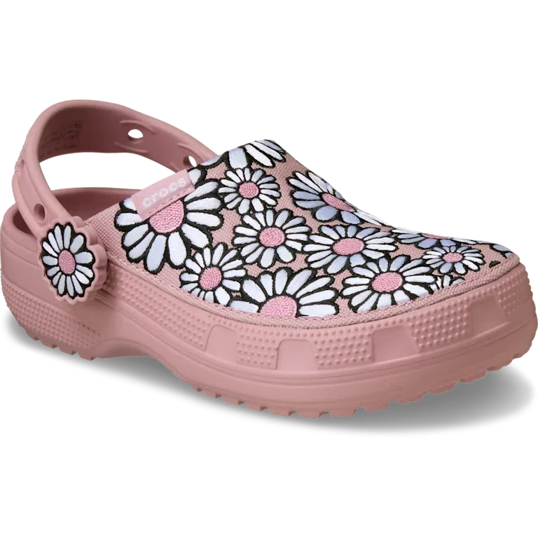 Handgemaakte Daisy-Clog Handgemaakte Daisy-Clog