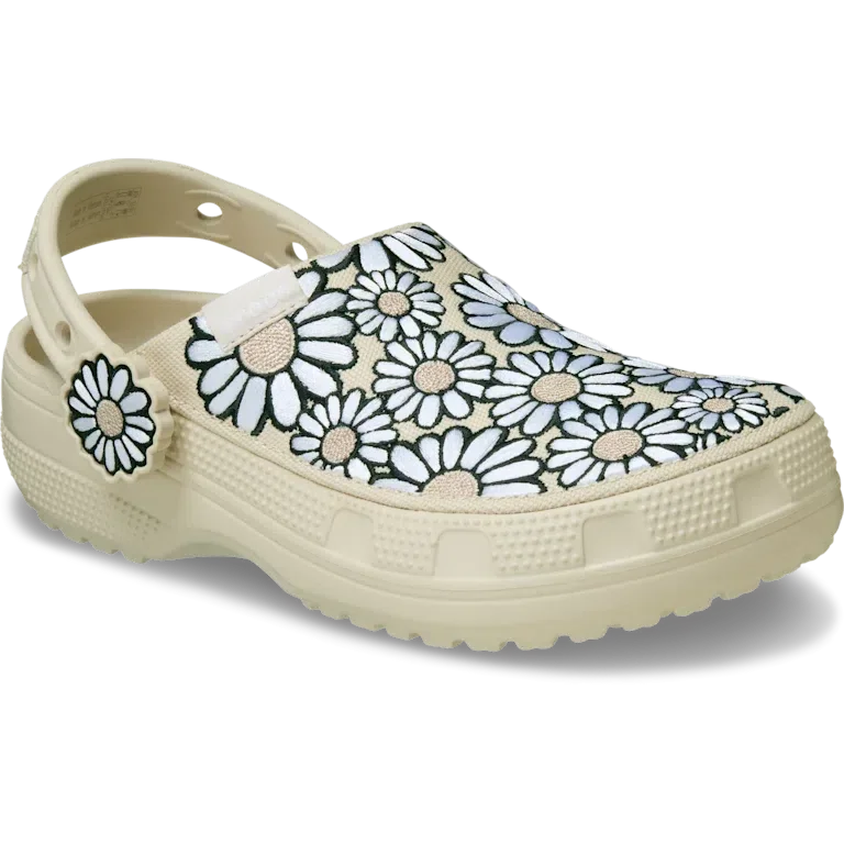Handgemaakte Daisy-Clog Handgemaakte Daisy-Clog