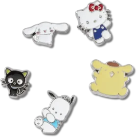 ‘Hello Kitty® en vrienden – 5-delige set Jibbitz-schoenbedels’
