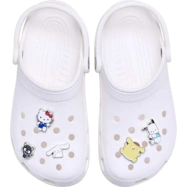‘Hello Kitty® en vrienden – 5-delige set Jibbitz-schoenbedels’ ‘Hello Kitty® en vrienden – 5-delige set Jibbitz-schoenbedels’