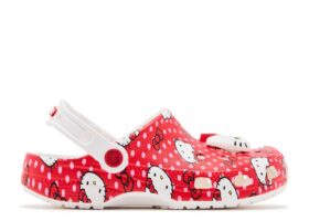 Hello Kitty x Classic Clog Kids ‘Red Polka Dots’