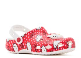 Hello Kitty x Classic Clog Kids ‘Red Polka Dots’