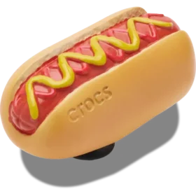 Hotdog met mosterd Jibbitz bedels