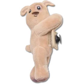 Huggitz bruine puppy Jibbitz-schoenbedel