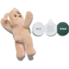 Huggitz bruine puppy Jibbitz-schoenbedel Huggitz bruine puppy Jibbitz-schoenbedel