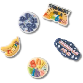 Irreverent Pride 5-pack Jibbitz bedels