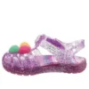 Isabella platte schoenen met Glitter “Purple Pink”