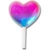 Jelly Heart Lollipop Jibbitz™ bedels