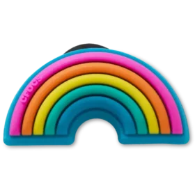 Jibbitz bedels in de kleuren van de regenboog