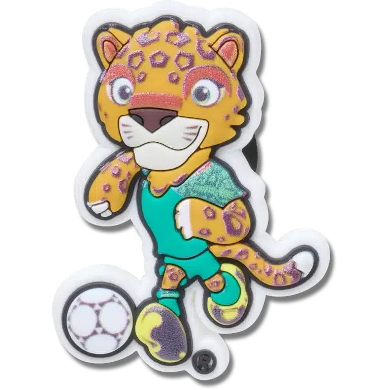 Jibbitz bedels met de mascotte van het WK voetbal in Mexico Jibbitz bedels met de mascotte van het WK voetbal in Mexico