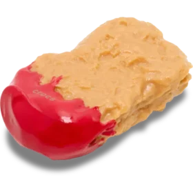Jibbitz bedels met kipnugget in ketchup