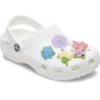 Jibbitz bedels met kralenbloemen (set van 5)