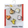 Jibbitz bedels met Pokémon-figuren (set van 5)