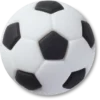 Jibbitz bedels met voetbaltextuur