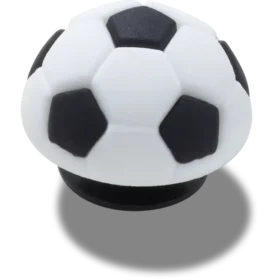 Jibbitz bedels met voetbaltextuur