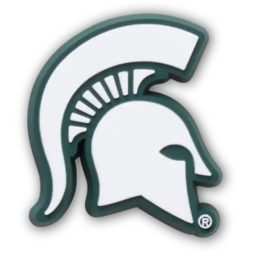 Jibbitz bedels van de Michigan State University