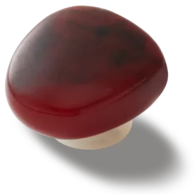 Jibbitz bedels van mahonie-obsidiaan Jibbitz bedels van mahonie-obsidiaan
