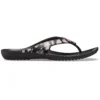 Kadee 2 bedrukte Teenslippers “Floral Black”